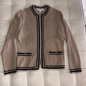 St. John Collection Knit Sweater Jacket